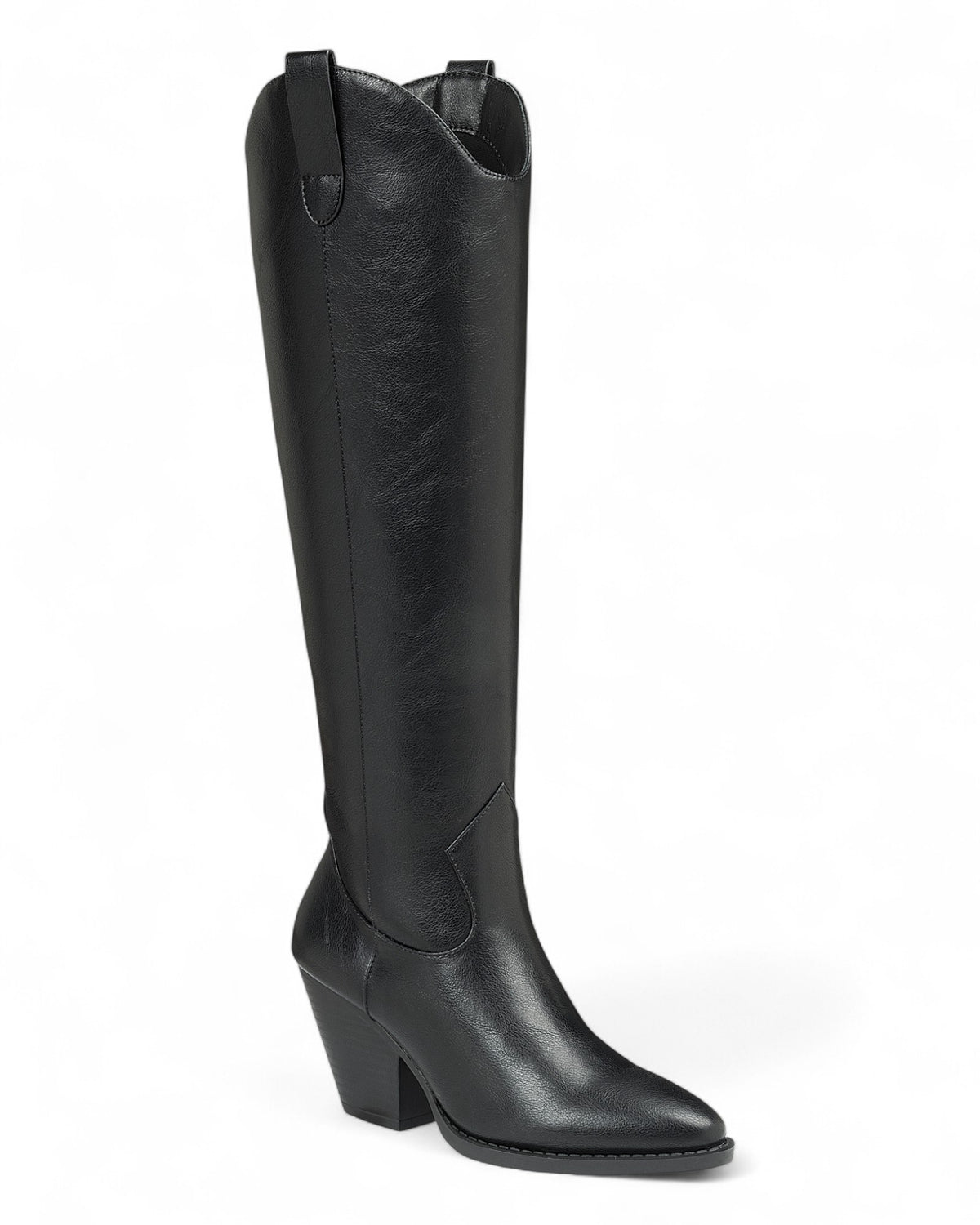 Women Chunky Heel Knee High Boots FL-RIVER-27