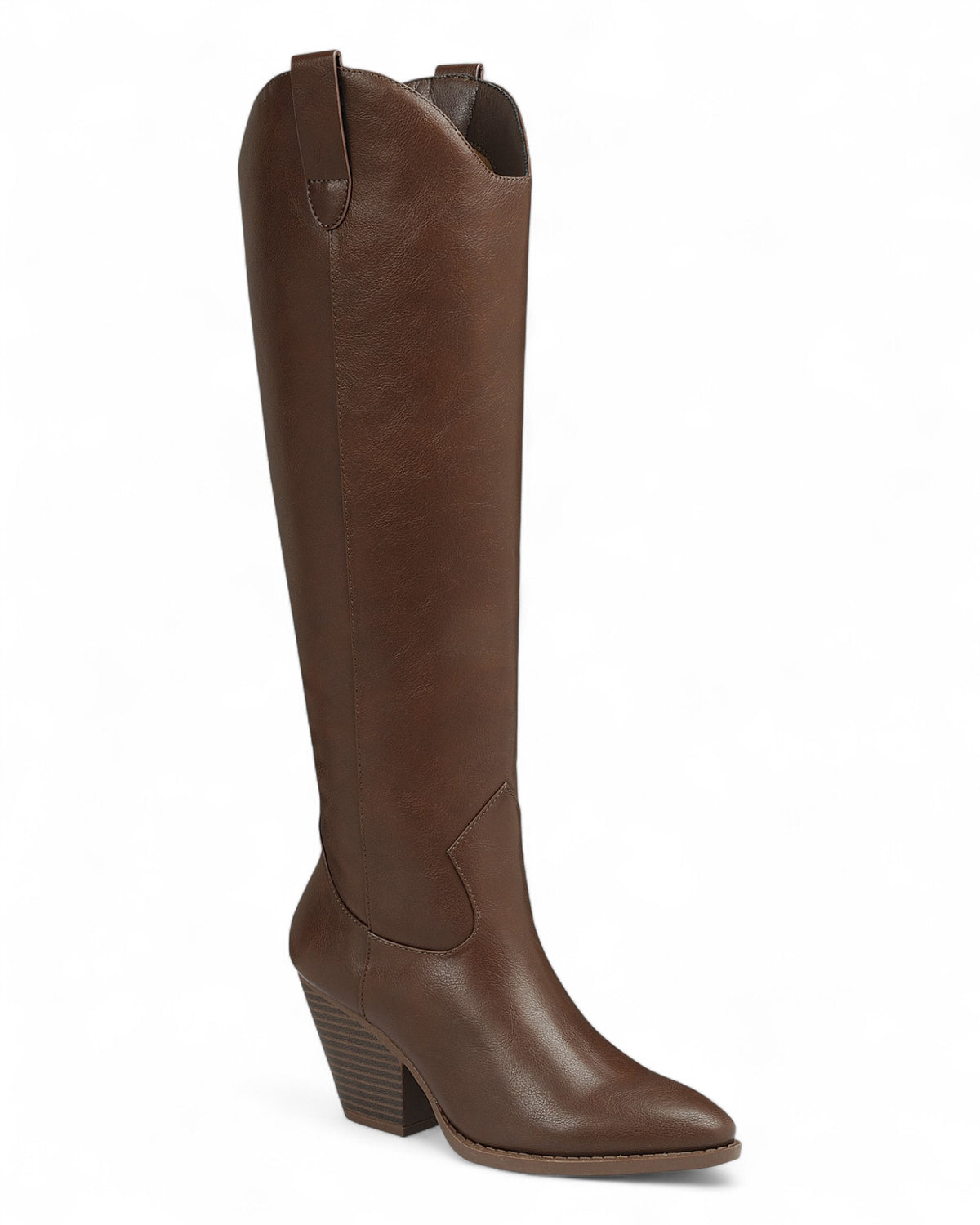 Women Chunky Heel Knee High Boots FL-RIVER-27