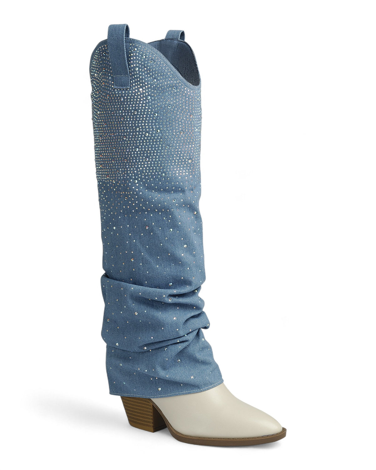 Women's Cowboy Style Knee High Boots - FL-RIVER-56