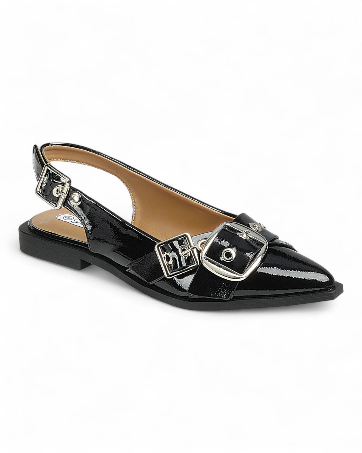 Women Slingback Sandal Shoes FL-RIVETS-05