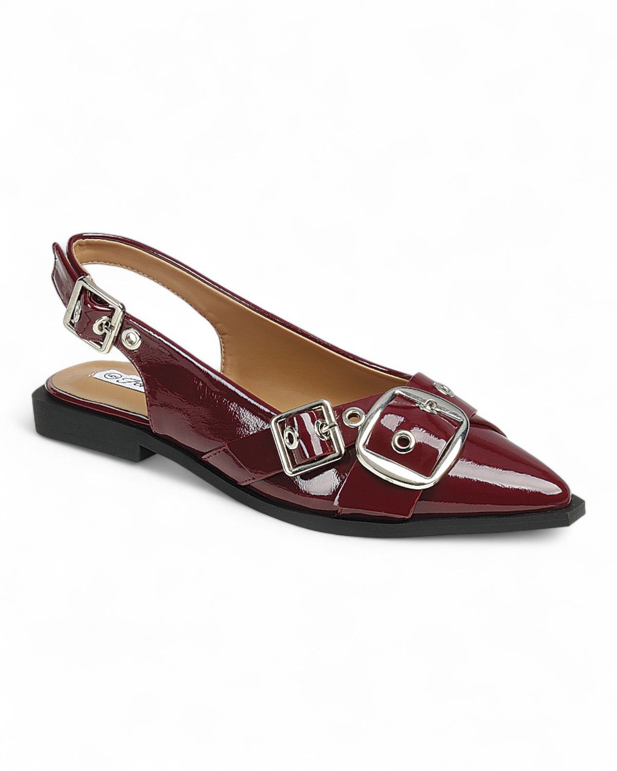 Women Slingback Sandal Shoes FL-RIVETS-05