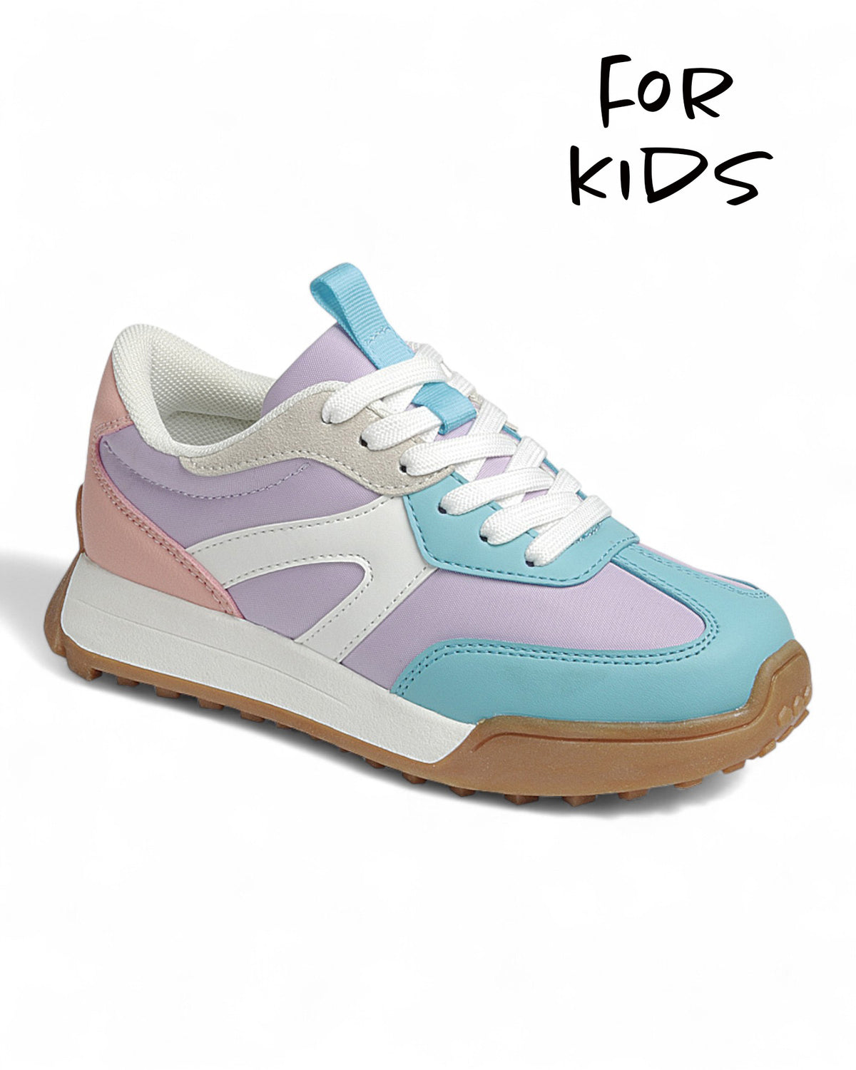 Kids Lace up Sneaker Shoes FL-ROUND-13K