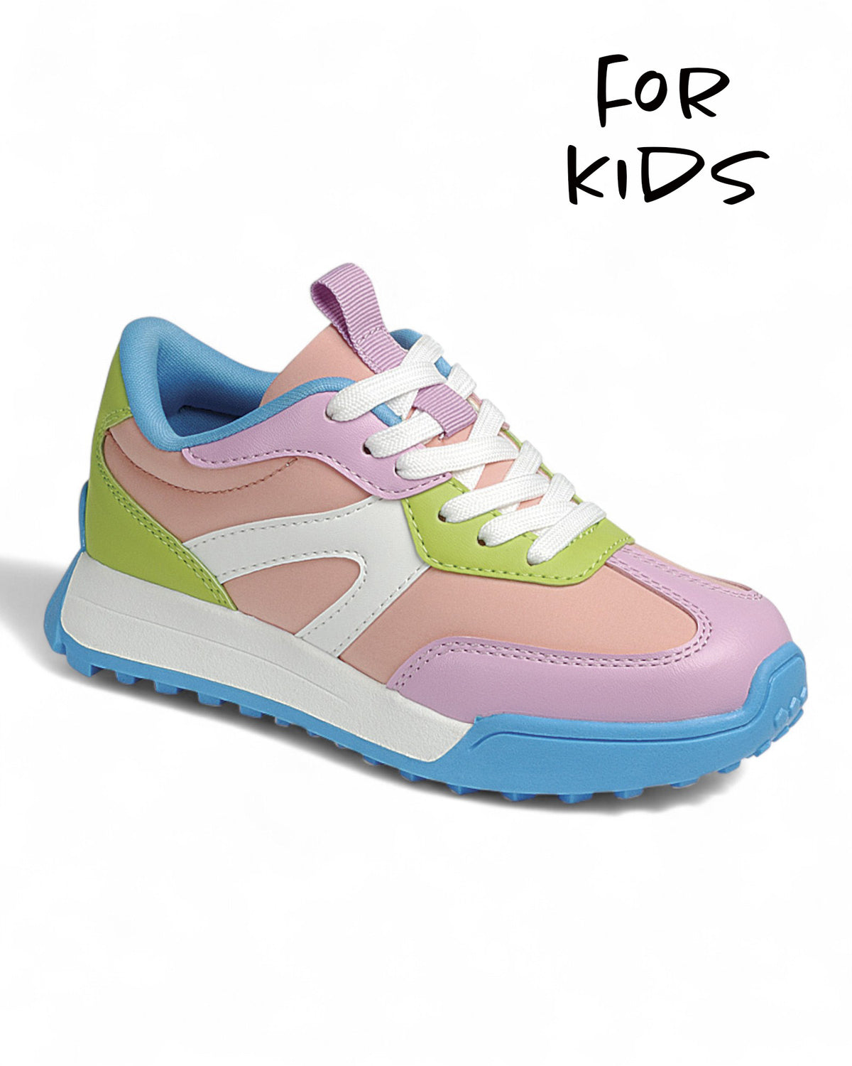 Kids Lace up Sneaker Shoes FL-ROUND-13K