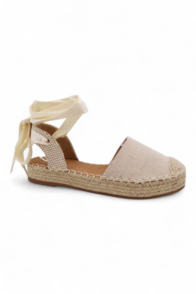 Women Ankle Tie Sandal Shoes JP-SANTORINI-03