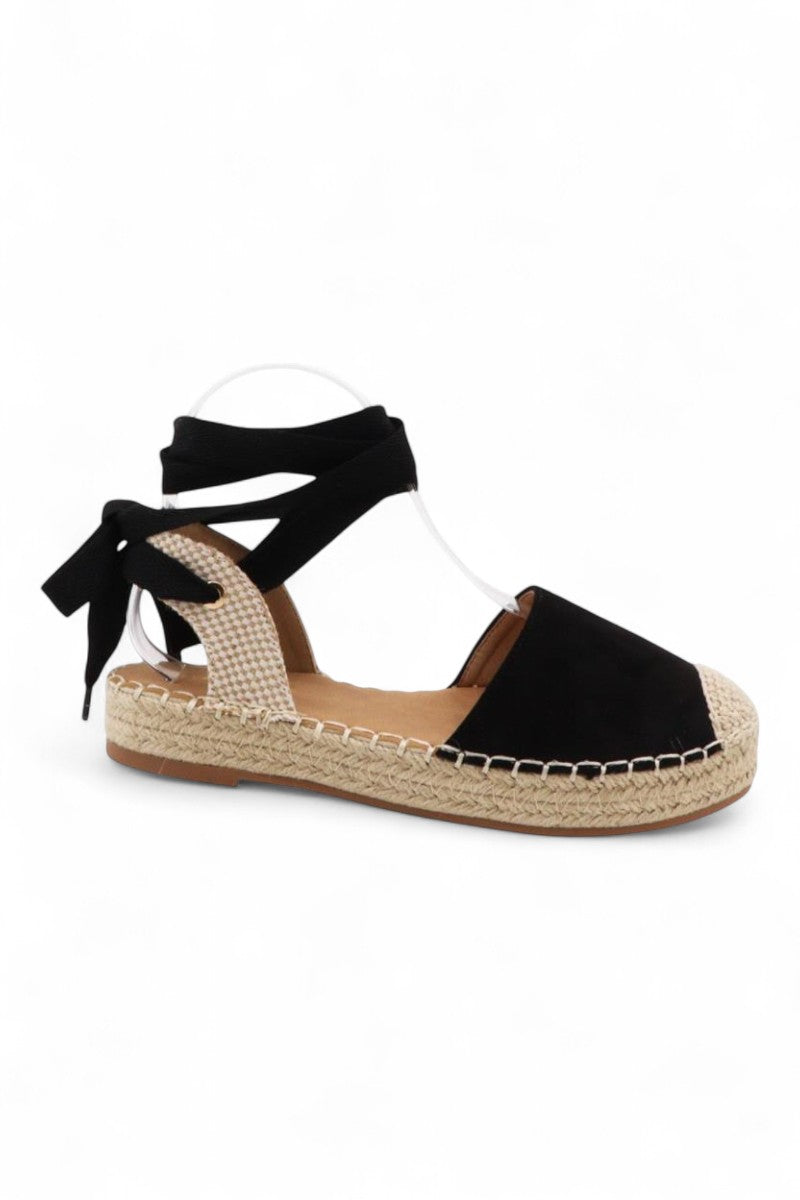 Women Ankle Tie Sandal Shoes JP-SANTORINI-03