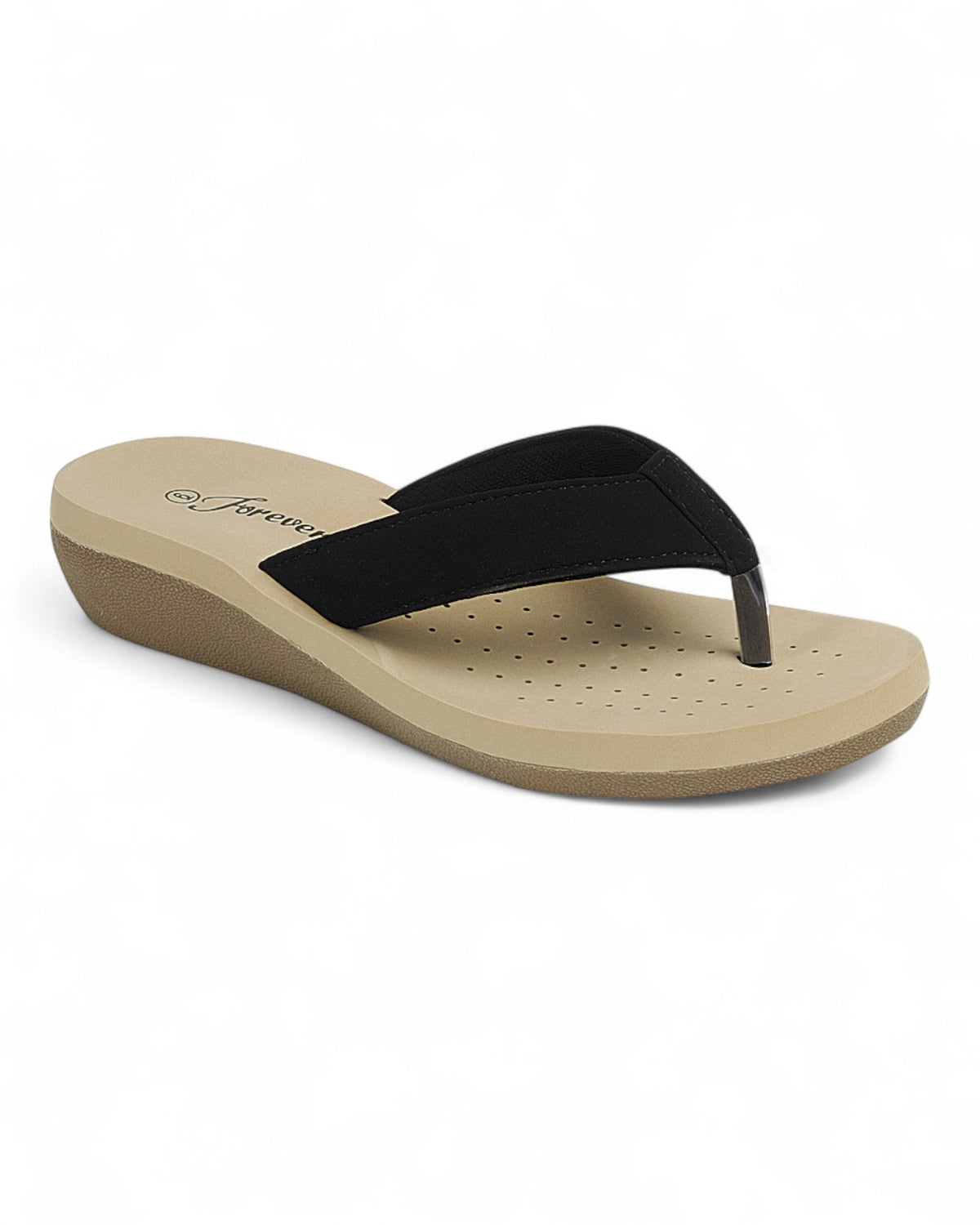 Women Low Wedge Heel Thong Sandal Shoes FL-SANDS-1