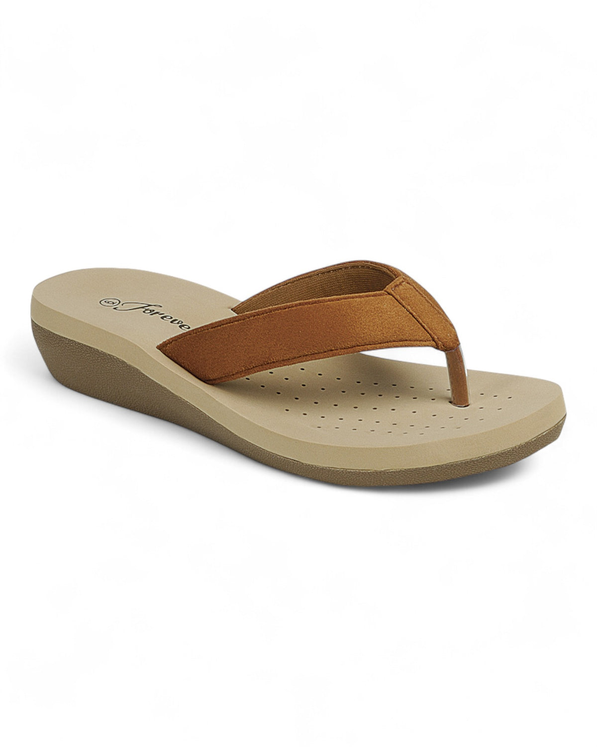 Women Low Wedge Heel Thong Sandal Shoes FL-SANDS-1