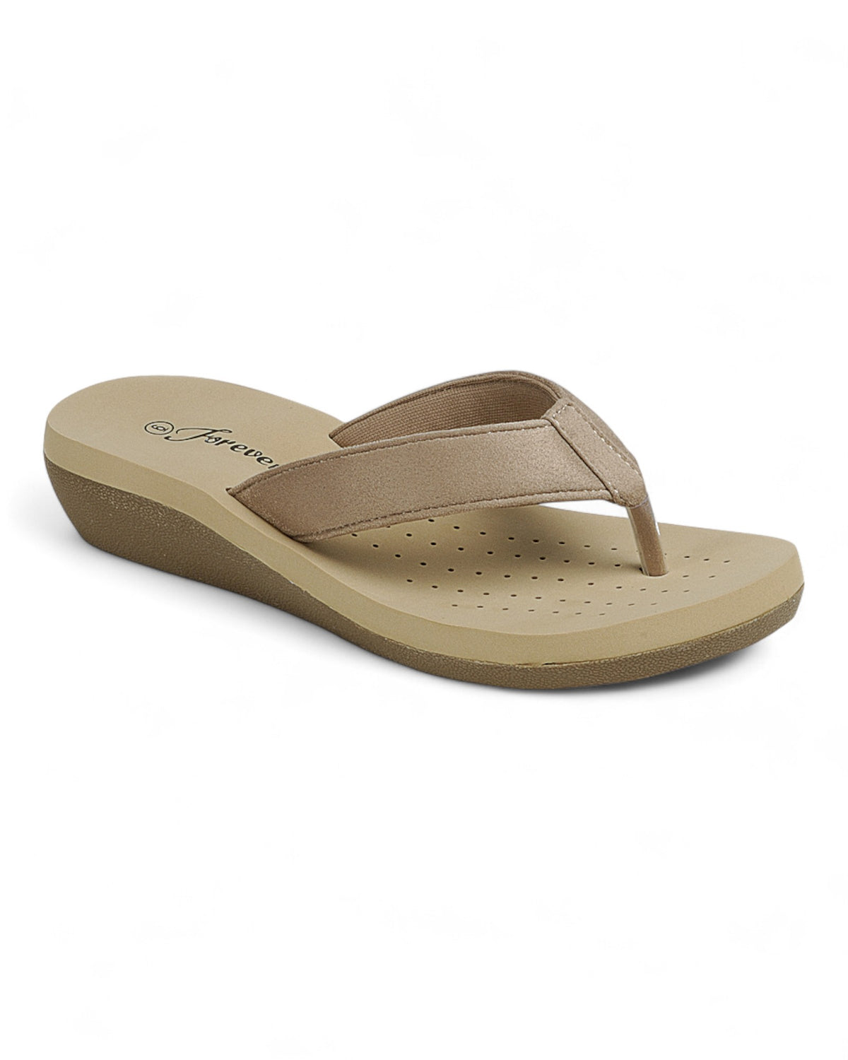 Women Low Wedge Heel Thong Sandal Shoes FL-SANDS-1