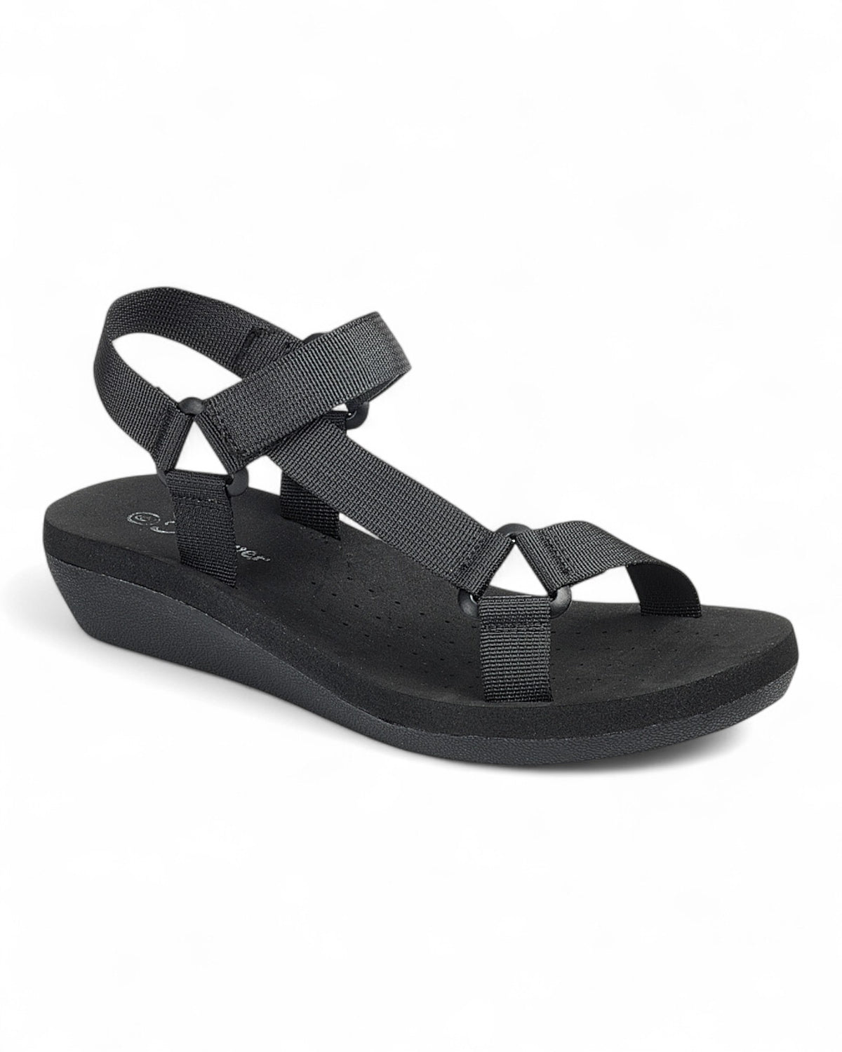 Women Low Wedge Heel Sandal Shoes FL-SANDS-4