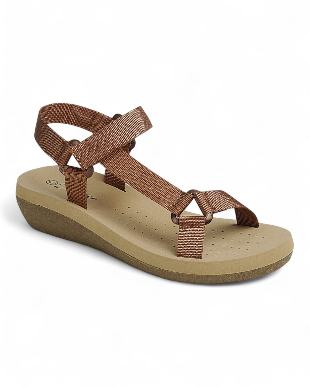 Women Low Wedge Heel Sandal Shoes FL-SANDS-4