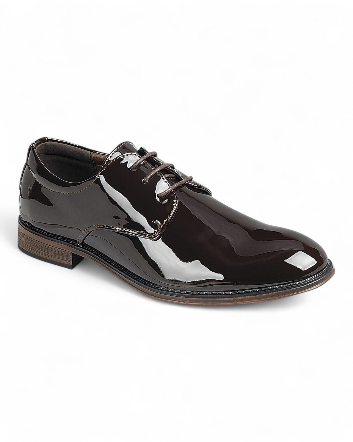Men Lace Up Oxford Shoes FL-SHINY-1