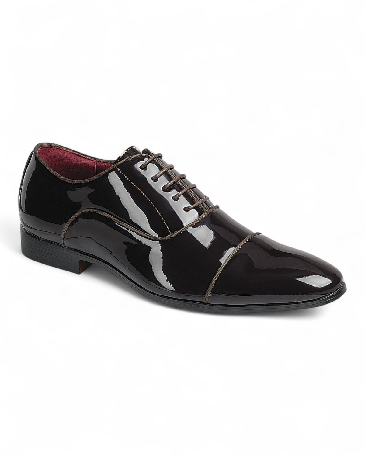 Men Lace Up Oxford Shoes FL-SHINY-3