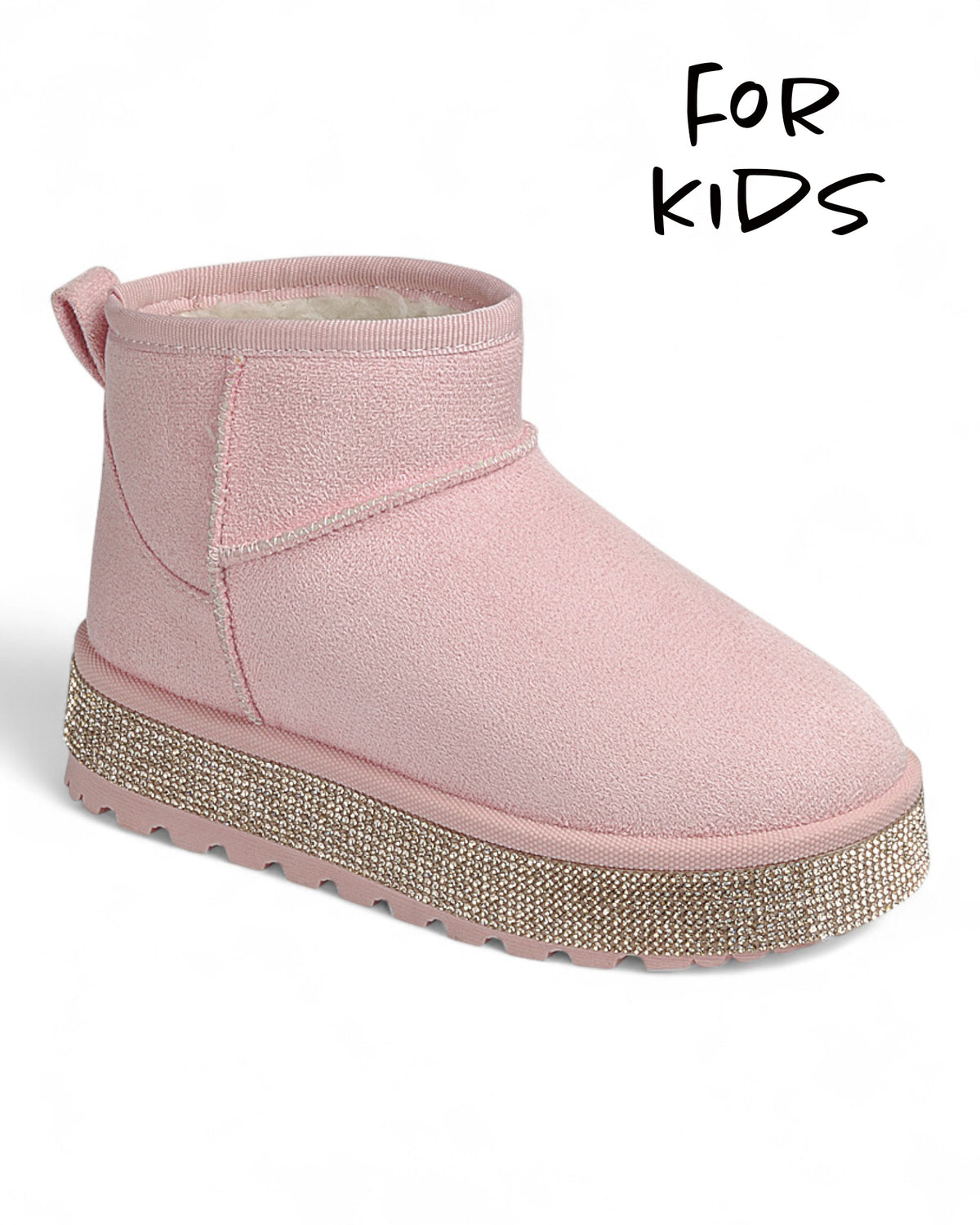 Kids Ankle Booties FL-SOLID-28K