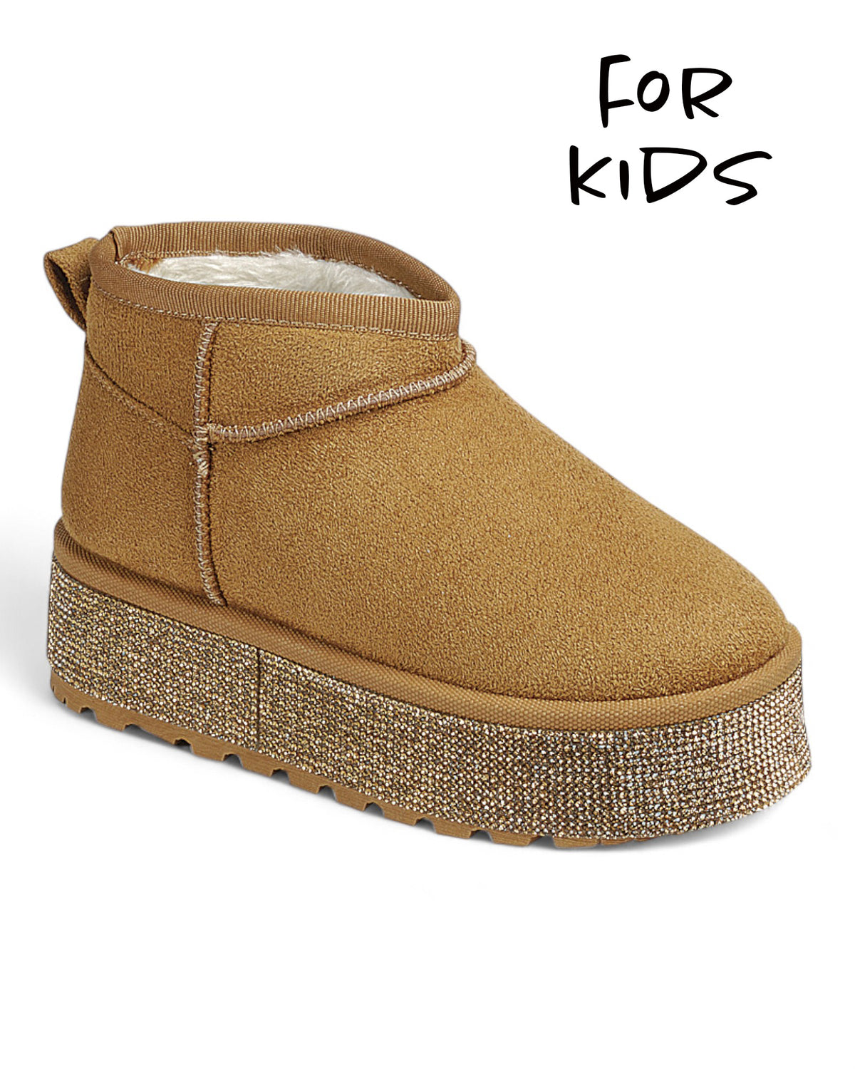 Kids Ankle Booties FL-SOLID-28K