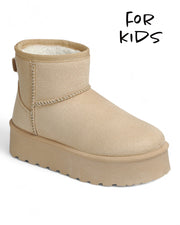 Kid's Stylish Booties - Size Variety FL-SOLID-9K