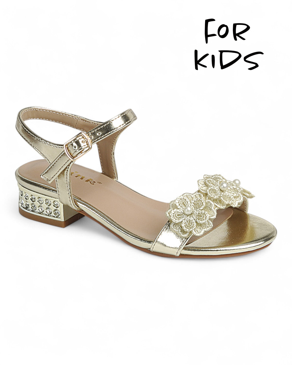 Kids Ankle Strap Party Sandal Shoes FL-SPARK-30K
