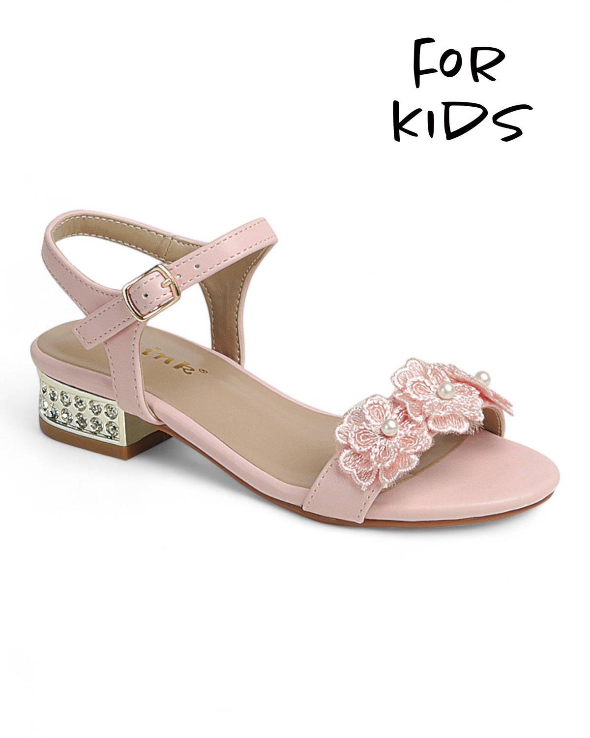 Kids Ankle Strap Party Sandal Shoes FL-SPARK-30K