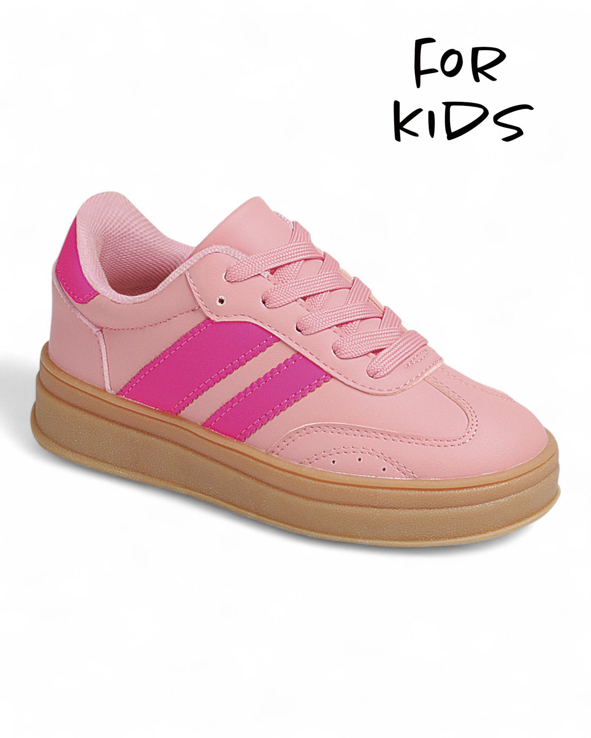 Kids Lace up Sneaker Shoes FL-TOPPING-03K