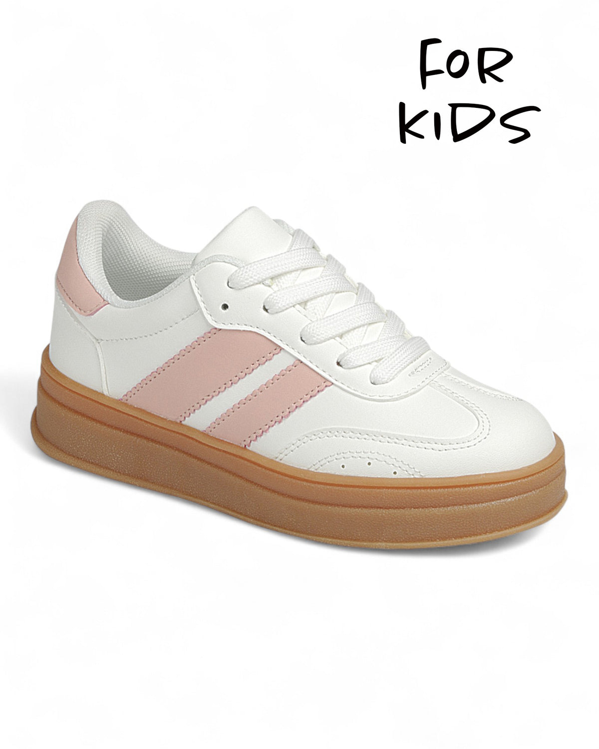 Kids Lace up Sneaker Shoes FL-TOPPING-03K