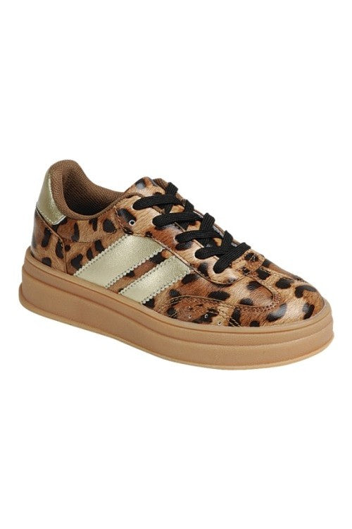 Kids Lace up Sneaker Shoes FL-TOPPING-03K