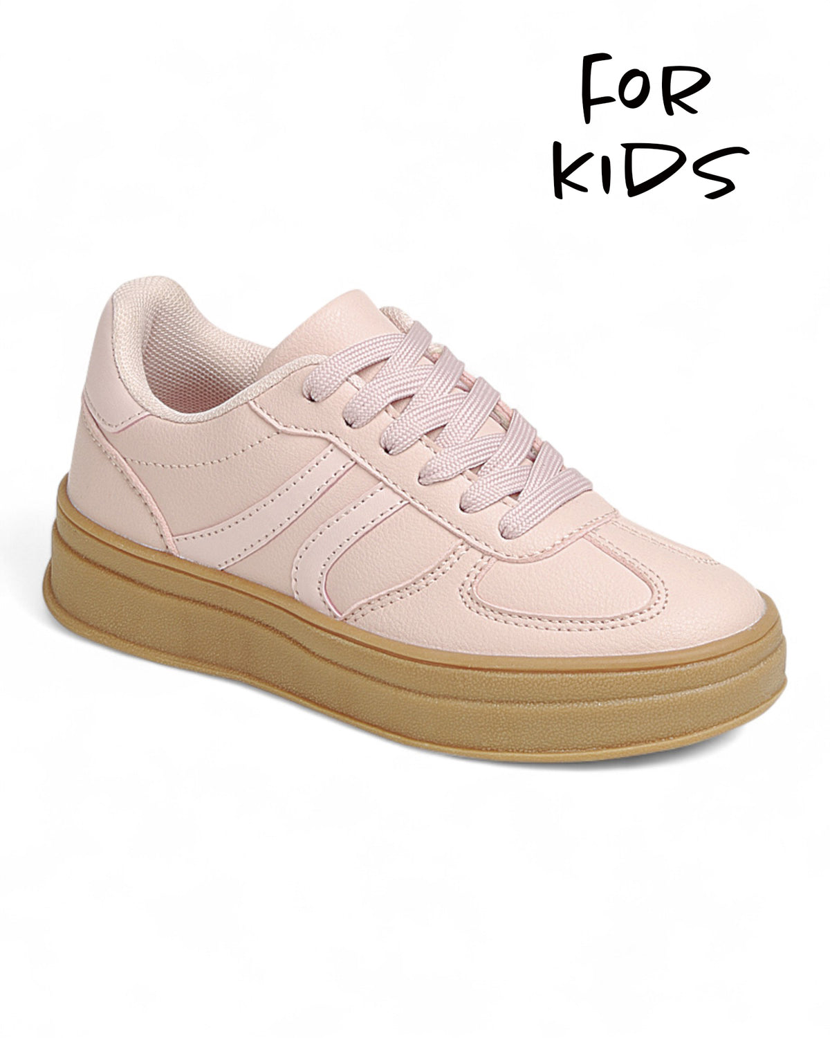 Kids Lace up Sneaker Shoes FL-TOPPING-18K