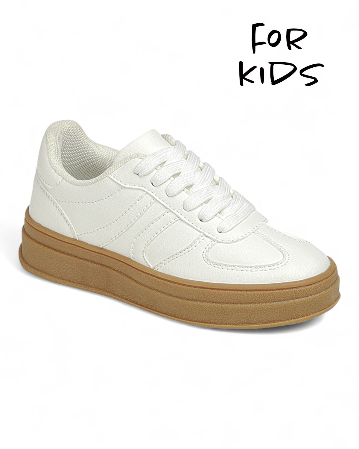Kids Lace up Sneaker Shoes FL-TOPPING-18K