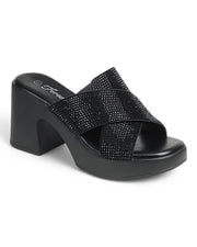 Women Chunky Heel Sandal Shoes FL-VISIBLE-19