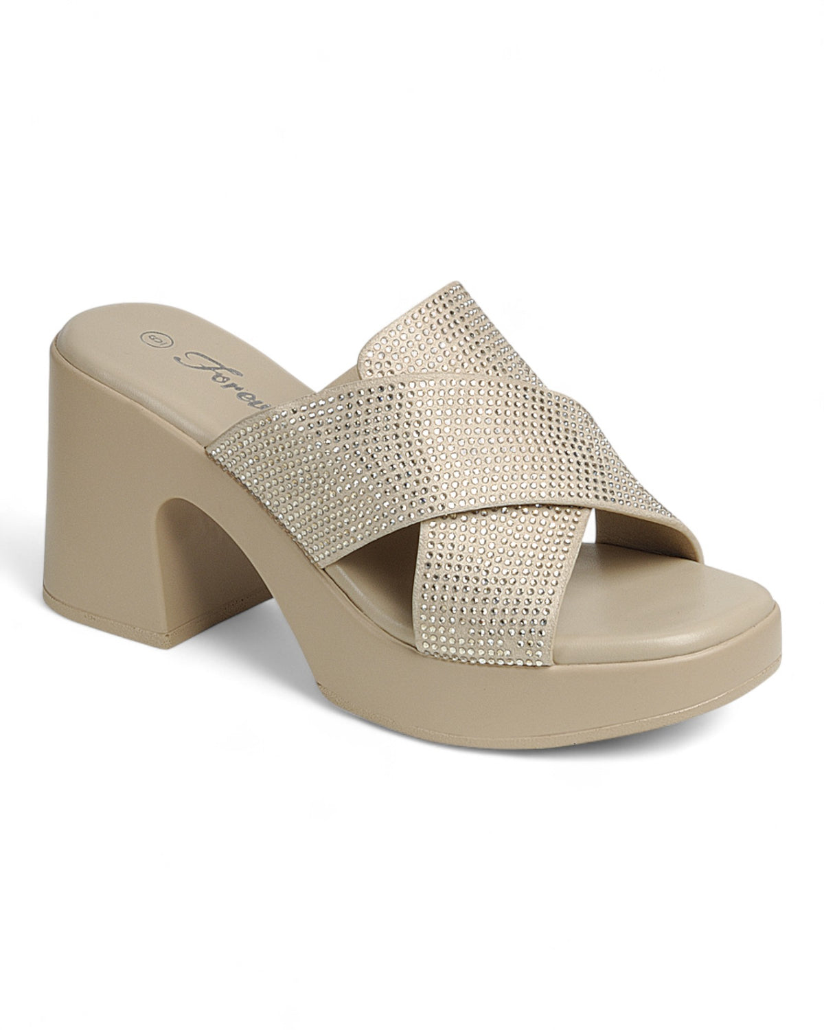 Women Chunky Heel Sandal Shoes FL-VISIBLE-19
