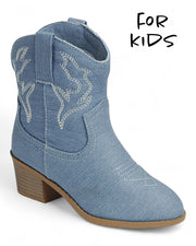 Kid's Classic Cowboy Footwear FL-WESTERN-08K