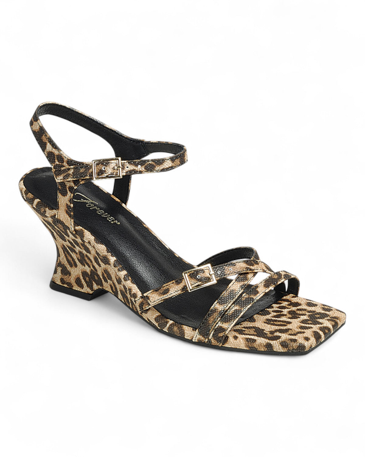 Women Wedge Heel Ankle Strap Sandal Shoes FL-WONDER-7