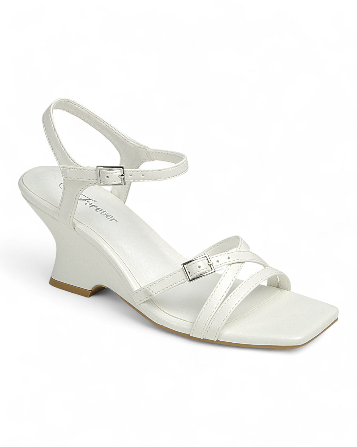 Women Wedge Heel Ankle Strap Sandal Shoes FL-WONDER-7