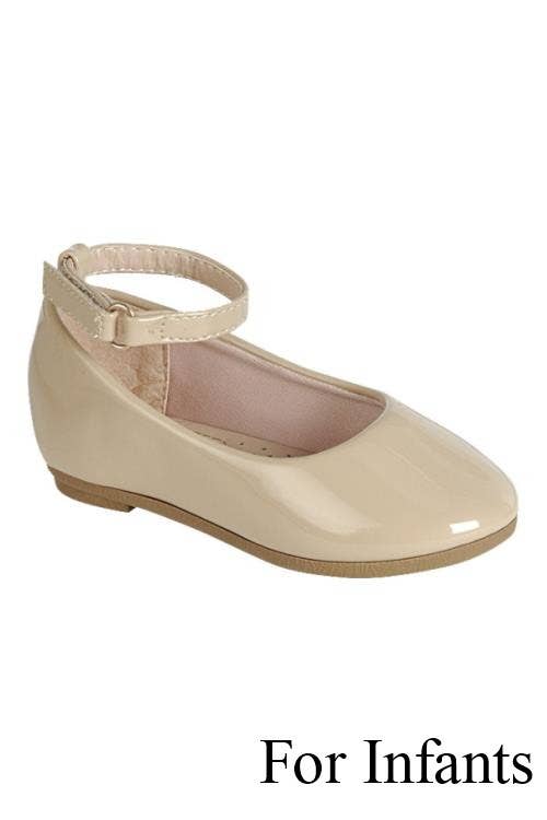 Infants Ankle Strap Flat Shoes FL-FLEXIBLE-49KA