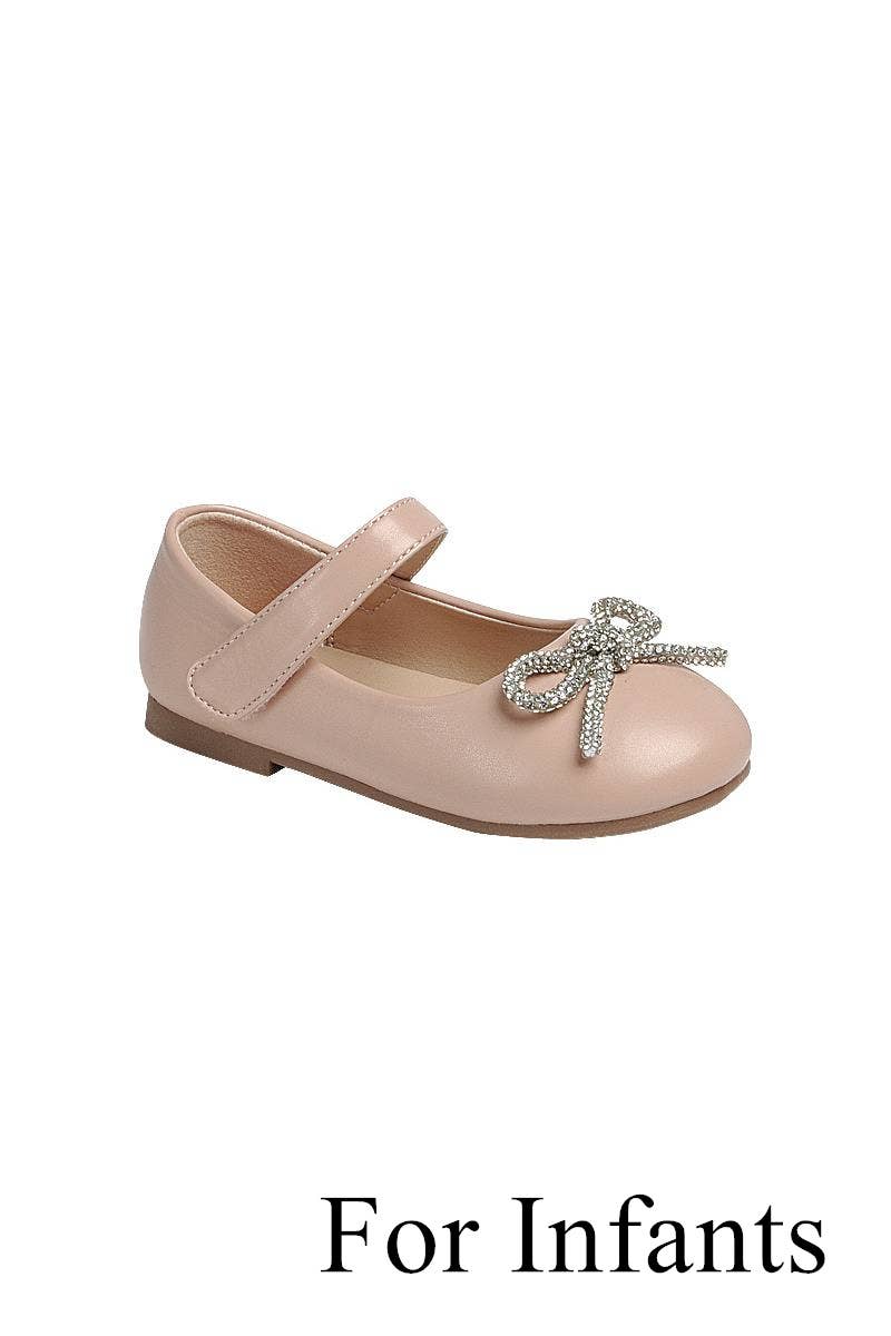 Infants Ankle Strap Flat Shoes FL-CUTIE-7