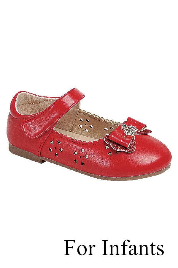 Infants Ankle Strap Flat Shoes FL-CUTIE-15