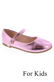 Kids Ankle Strap Flat Shoes TG-COSTA-1K