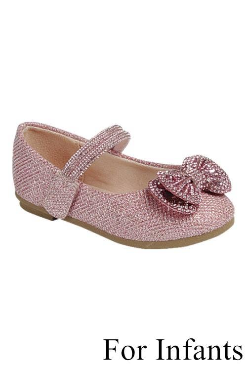 Infants Ankle Strap Flat Shoes FL-SUPPLE-90KA