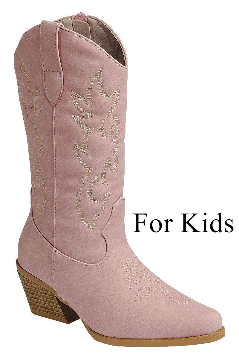 Cowgirl Chic Kids' Cowboy Boots FL-CREEK-15K