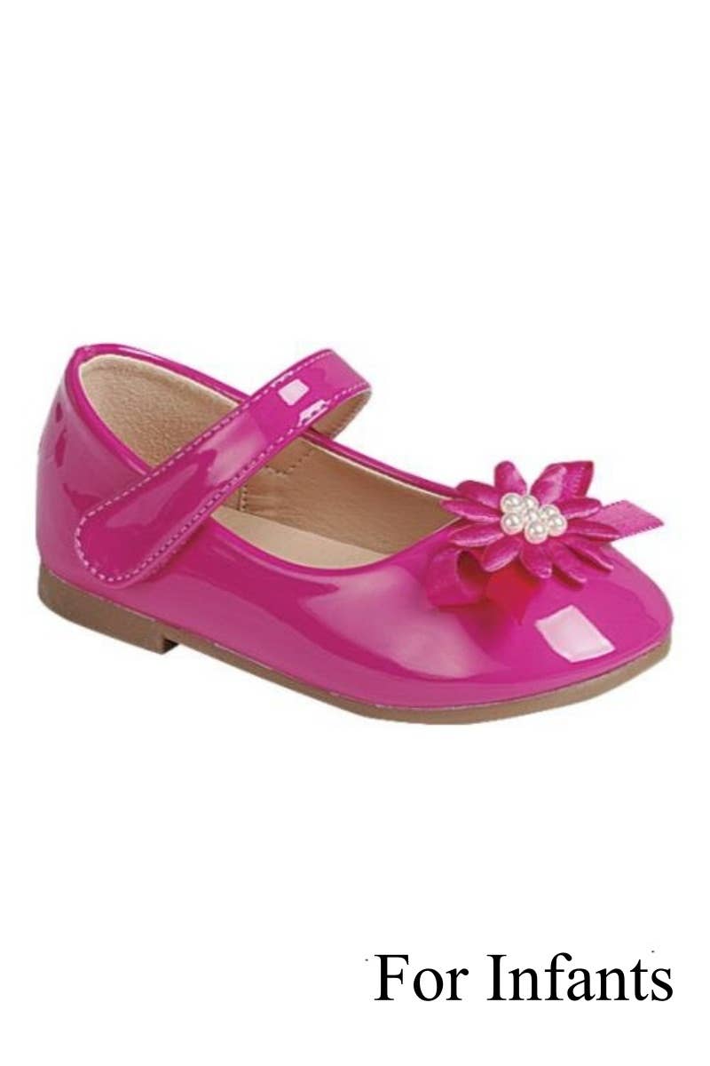 Infants Ankle Strap Flat Shoes FL-CUTIE-06