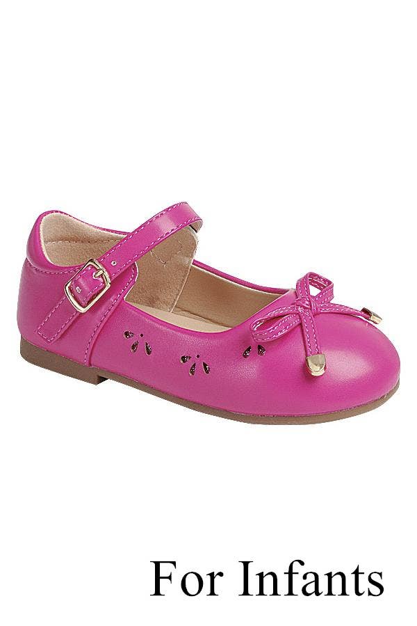Infants Ankle Strap Flat Shoes FL-CUTIE-13