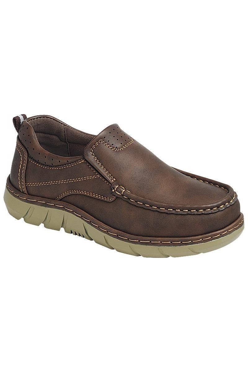 Boy Easy Slip on Shoes for Big Kids and Teenager FL-JOE-2W
