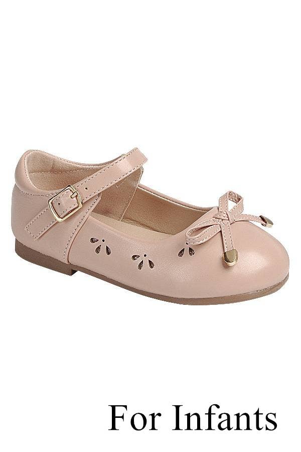 Infants Ankle Strap Flat Shoes FL-CUTIE-13