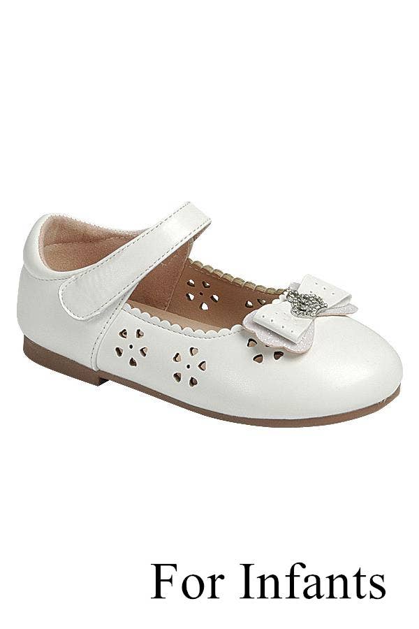 Infants Ankle Strap Flat Shoes FL-CUTIE-15
