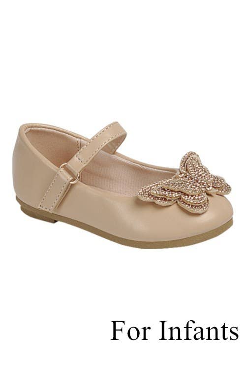 Infants Ankle Strap Flat Shoes FL-SABINA-85KA