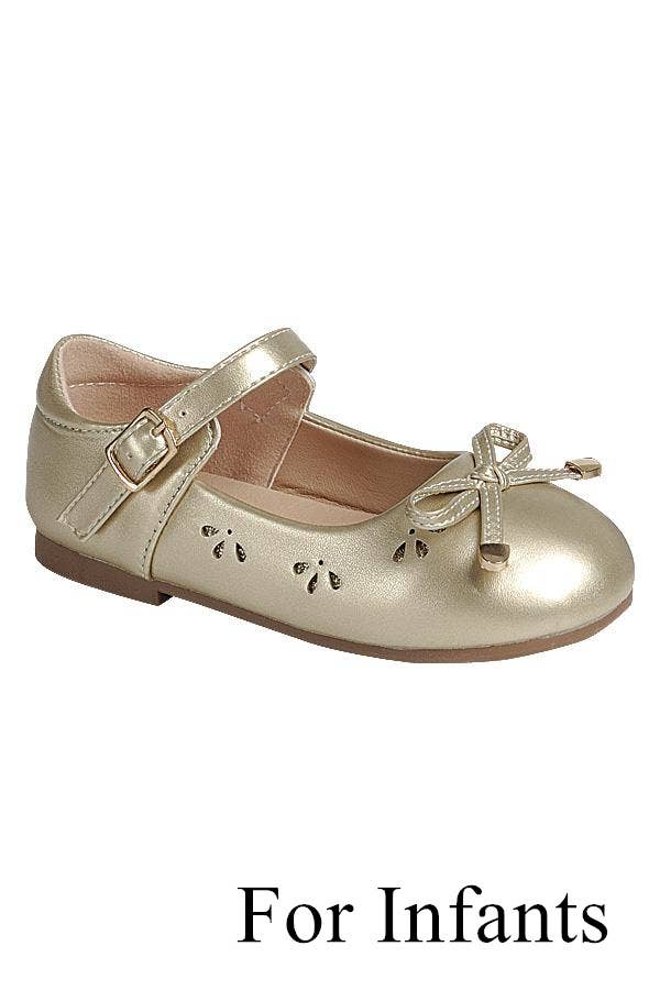Infants Ankle Strap Flat Shoes FL-CUTIE-13