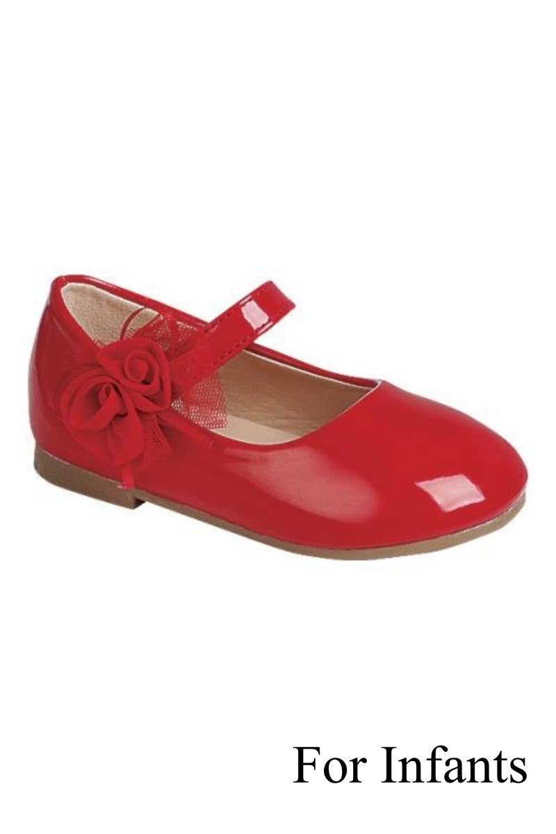 Infants Ankle Strap Flat Shoes FL-CUTIE-08