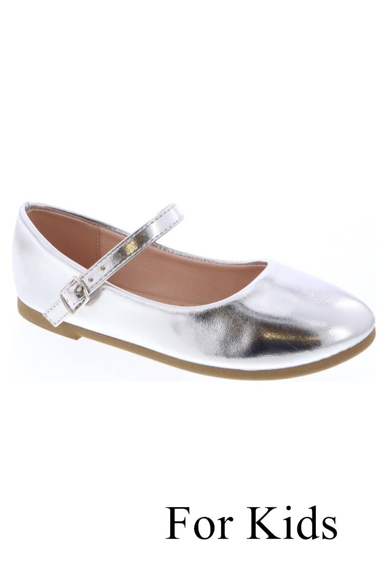 Kids Ankle Strap Flat Shoes TG-COSTA-1K
