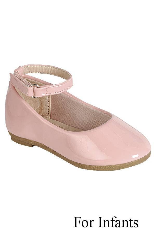 Infants Ankle Strap Flat Shoes FL-FLEXIBLE-49KA