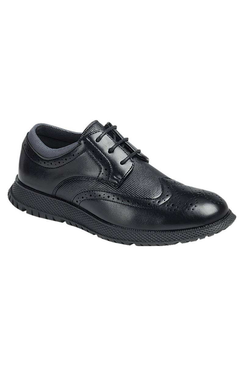 Boy Lace up sneaker Shoe for Big Kid and Teenager FL-MUSK-1W