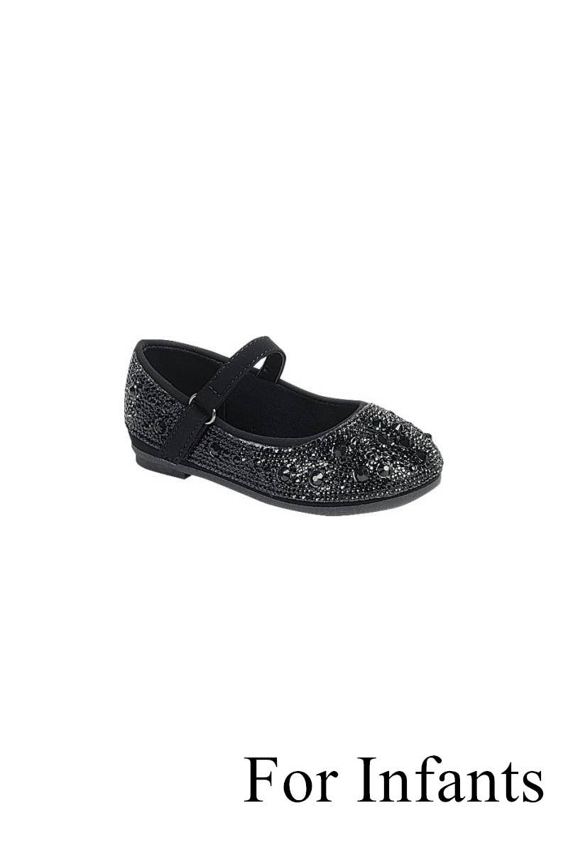 Infants Ankle Strap Flat Shoes FL-MARIANA-25KA