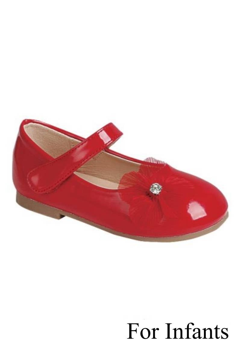 Infants Ankle Strap Flat Shoes FL-CUTIE-09